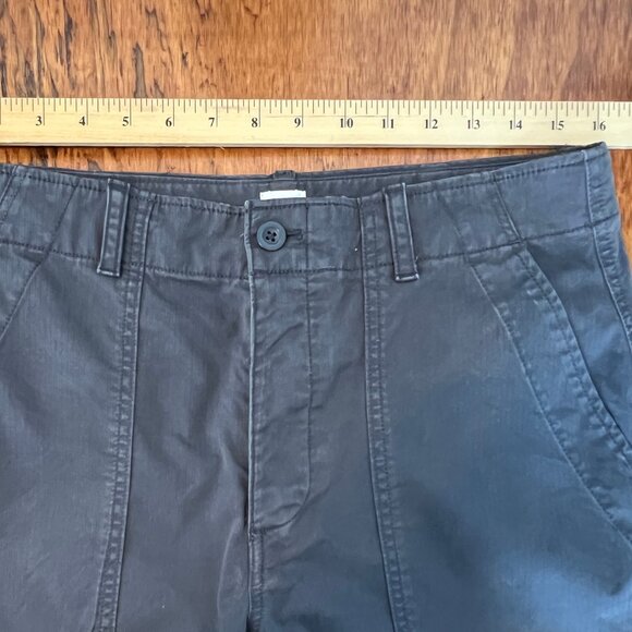Gap Straight Chino Cropped Ankle Pants, Blue, Button Fly, Size 10, EC! - Picture 8 of 10